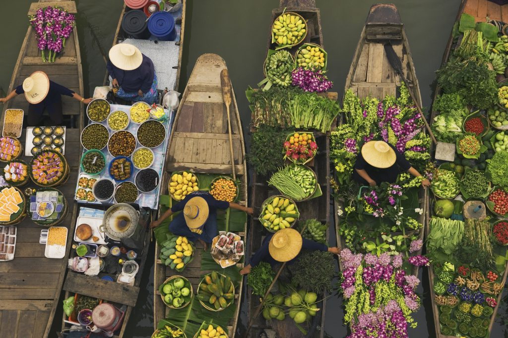 Mercado Flotante Damnoen Saduak